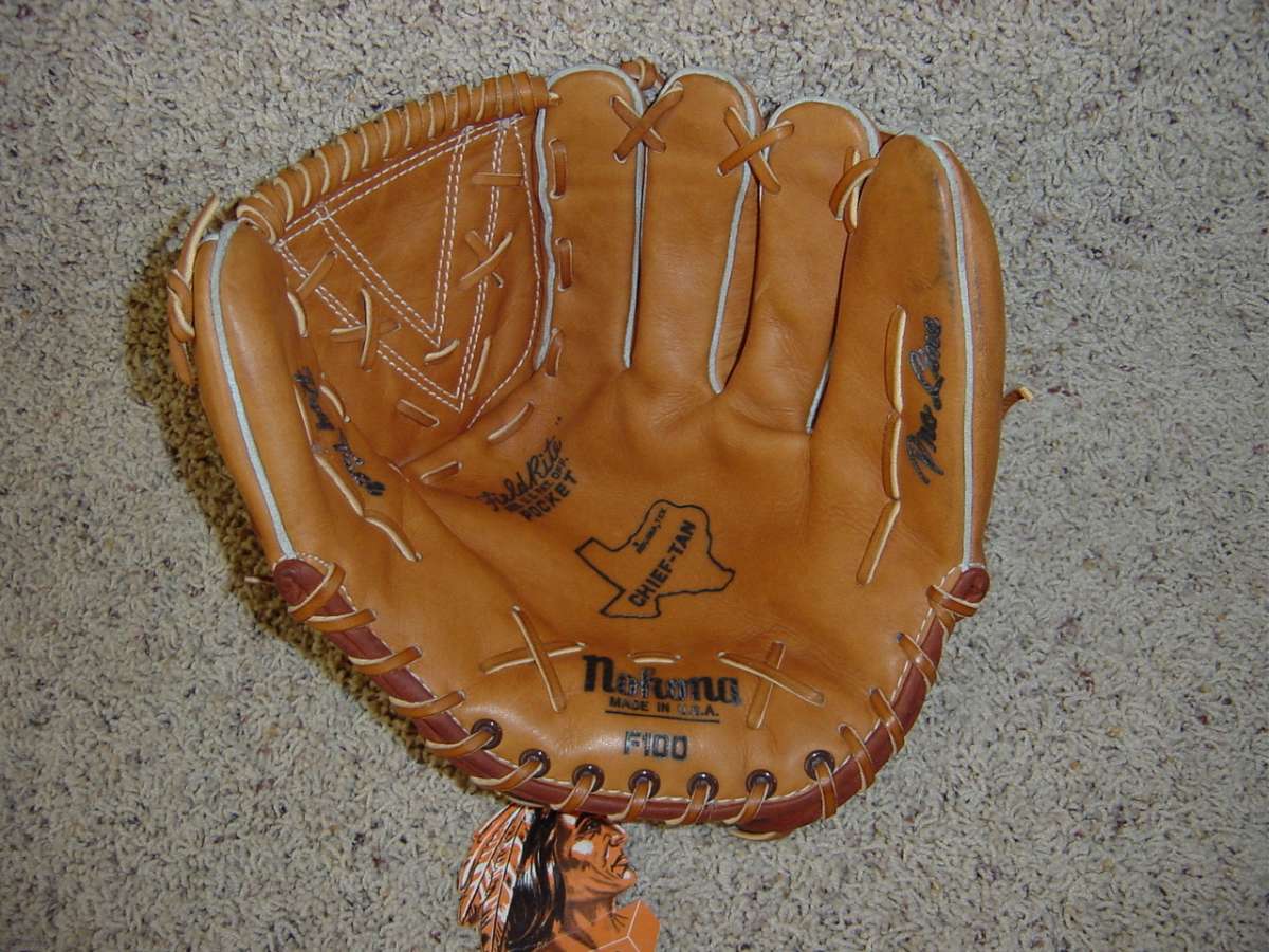 Nokona F100 Front Nokona Baseball Glove Collector Gallery Baseball Glove Collector